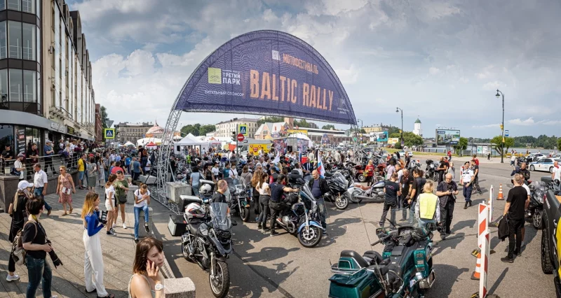 В Выборге, самом средневековом городе России, состоялся Мотофестиваль Baltic Rally.